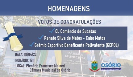 legislativo-osoriense-fara-outorga-de-votos-de-congratulacoes-na-proxima-terca-feira
