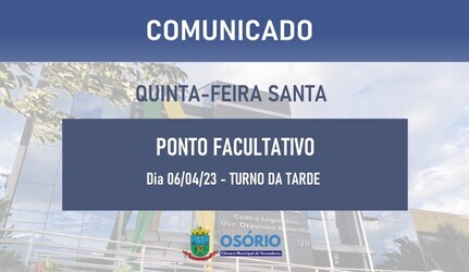 ponto-facultativo-quinta-feira-santa